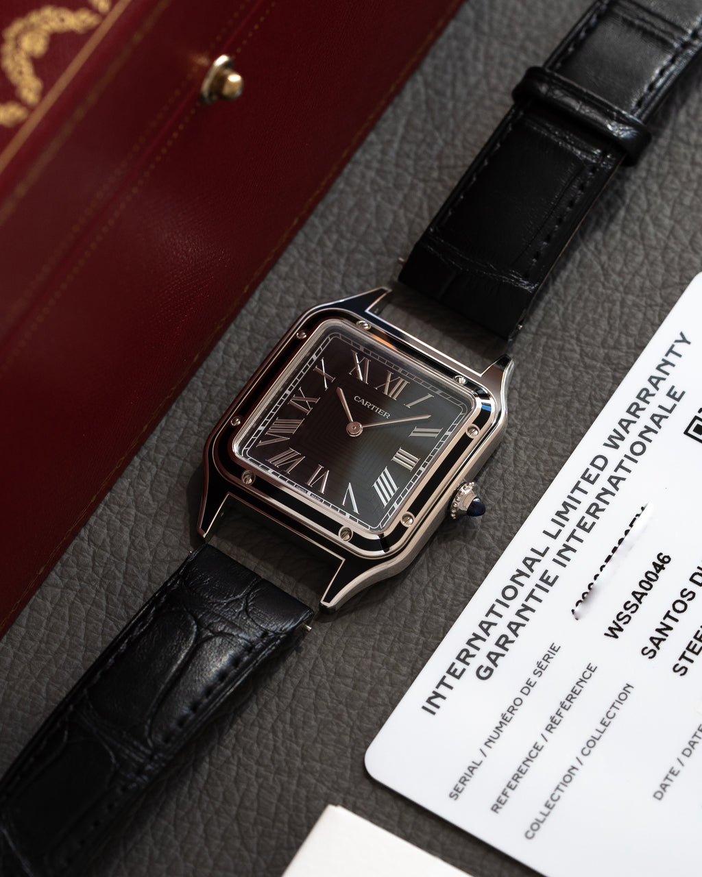 Cartier Santos Dumont "Black Lacquer"