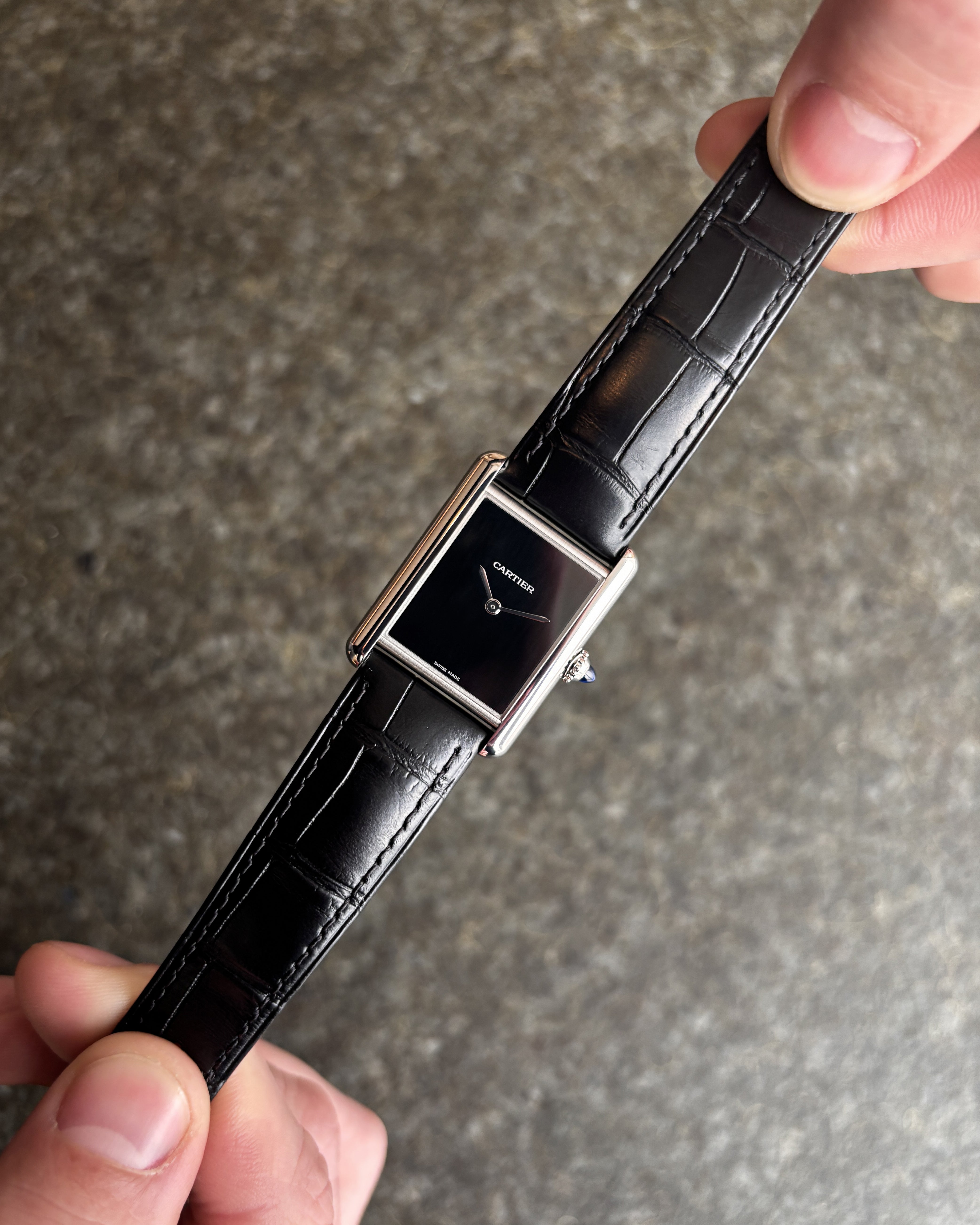 Cartier Tank Must Black ref.WSTA0071 – The Time Cellar